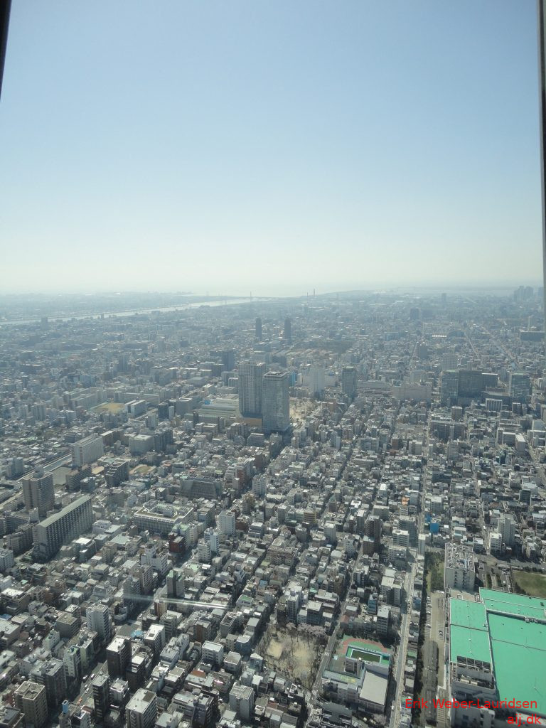 Udsigt fra Tokyo Skytree, april 2015