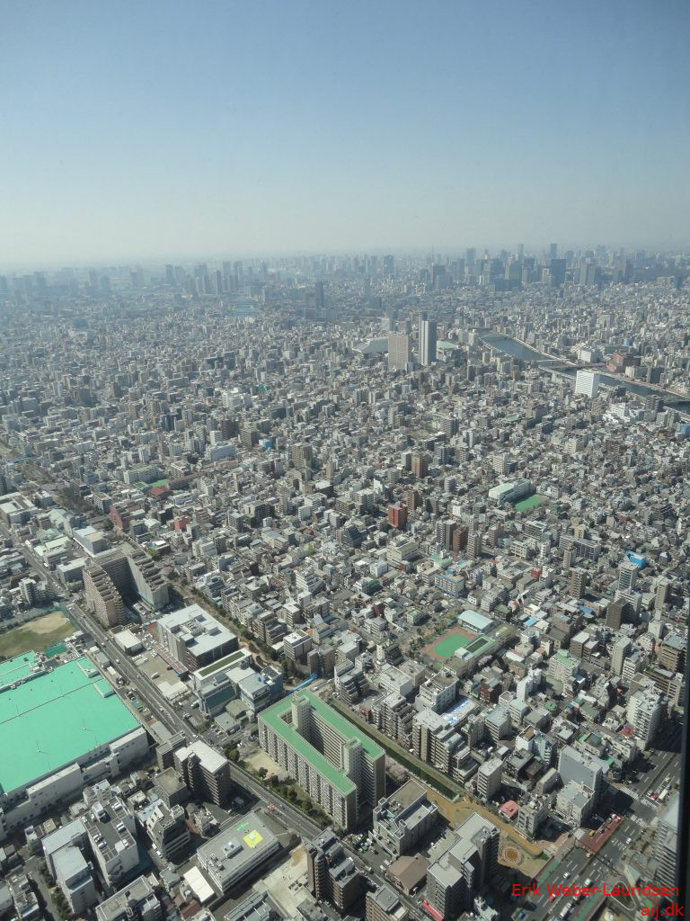 Udsigt fra Tokyo Skytree, april 2015