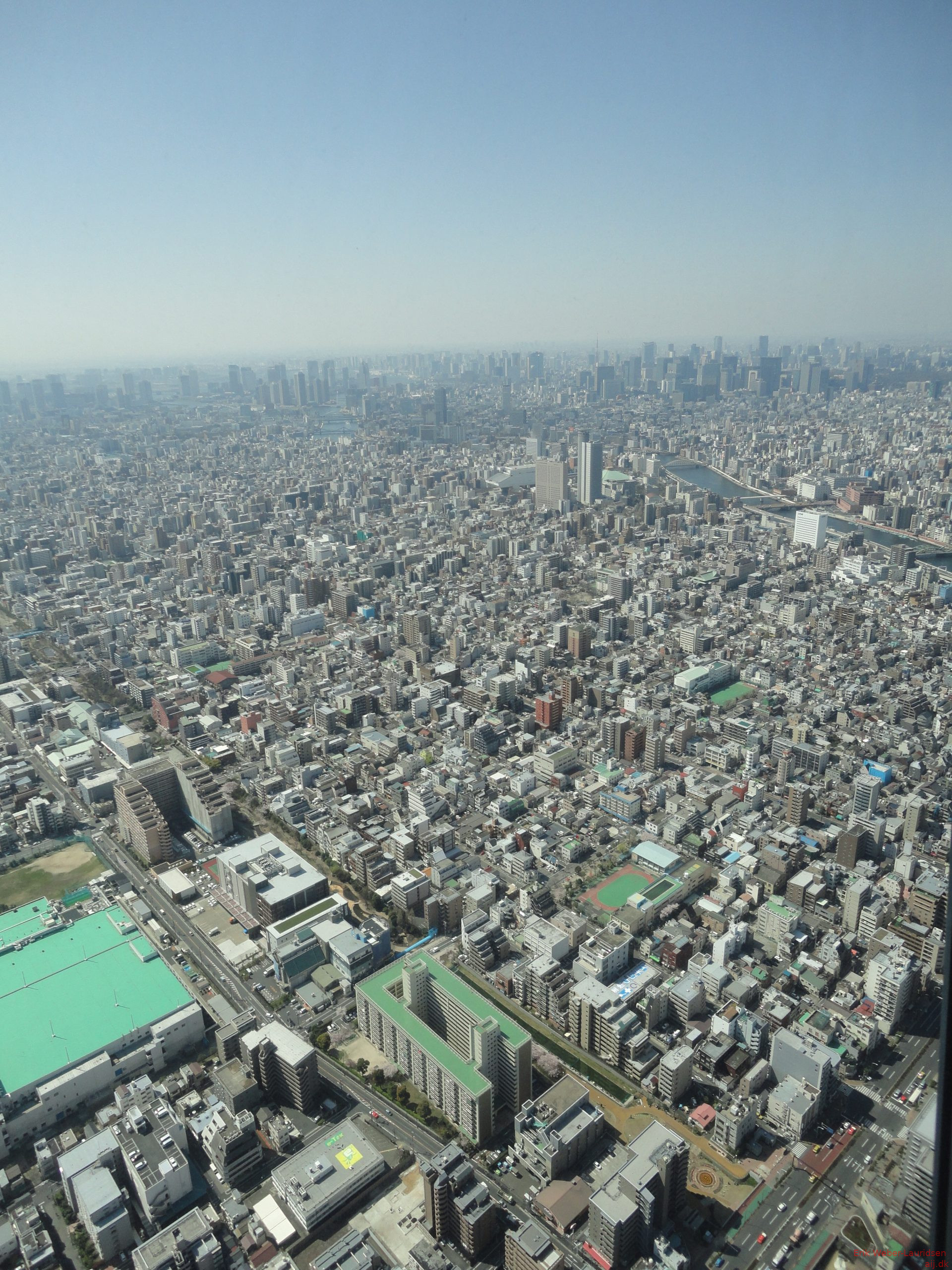 Udsigt fra Tokyo Skytree, april 2015