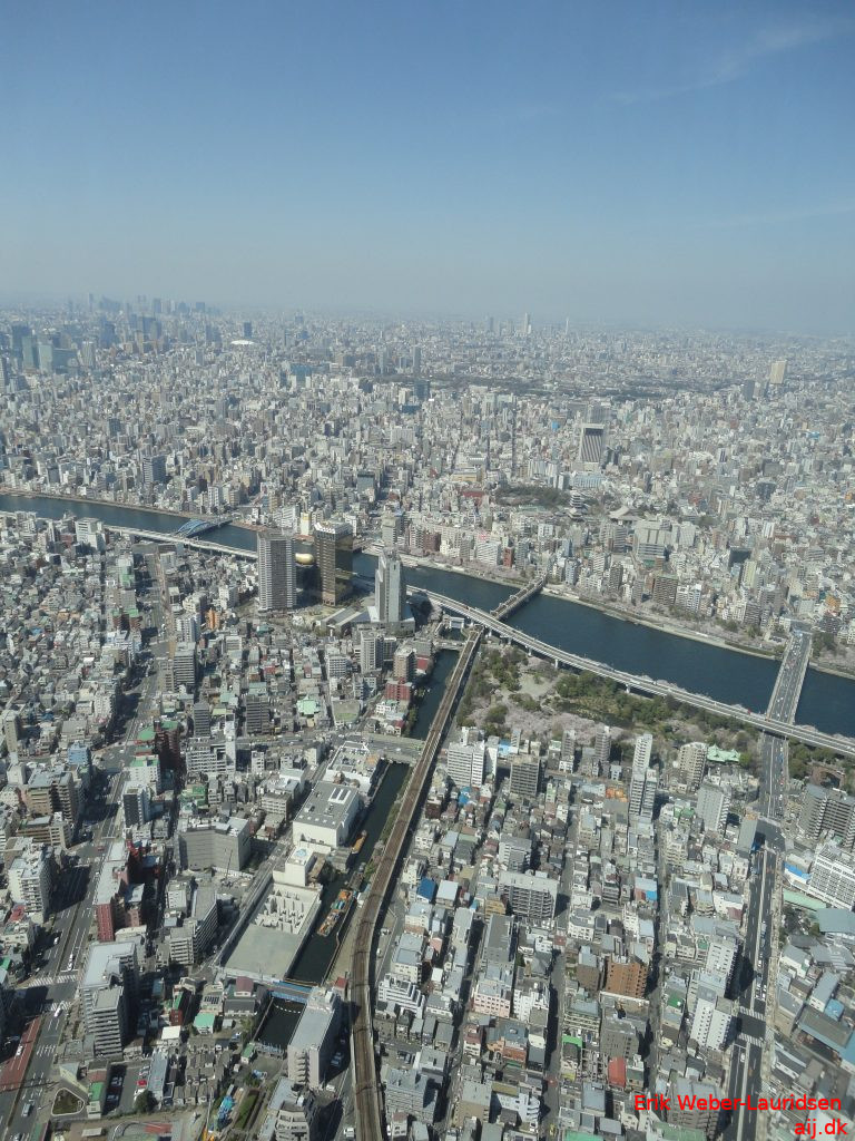 Udsigt fra Tokyo Skytree, april 2015