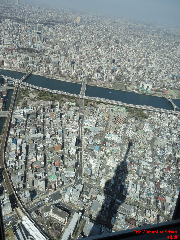 Udsigt fra Tokyo Skytree, april 2015