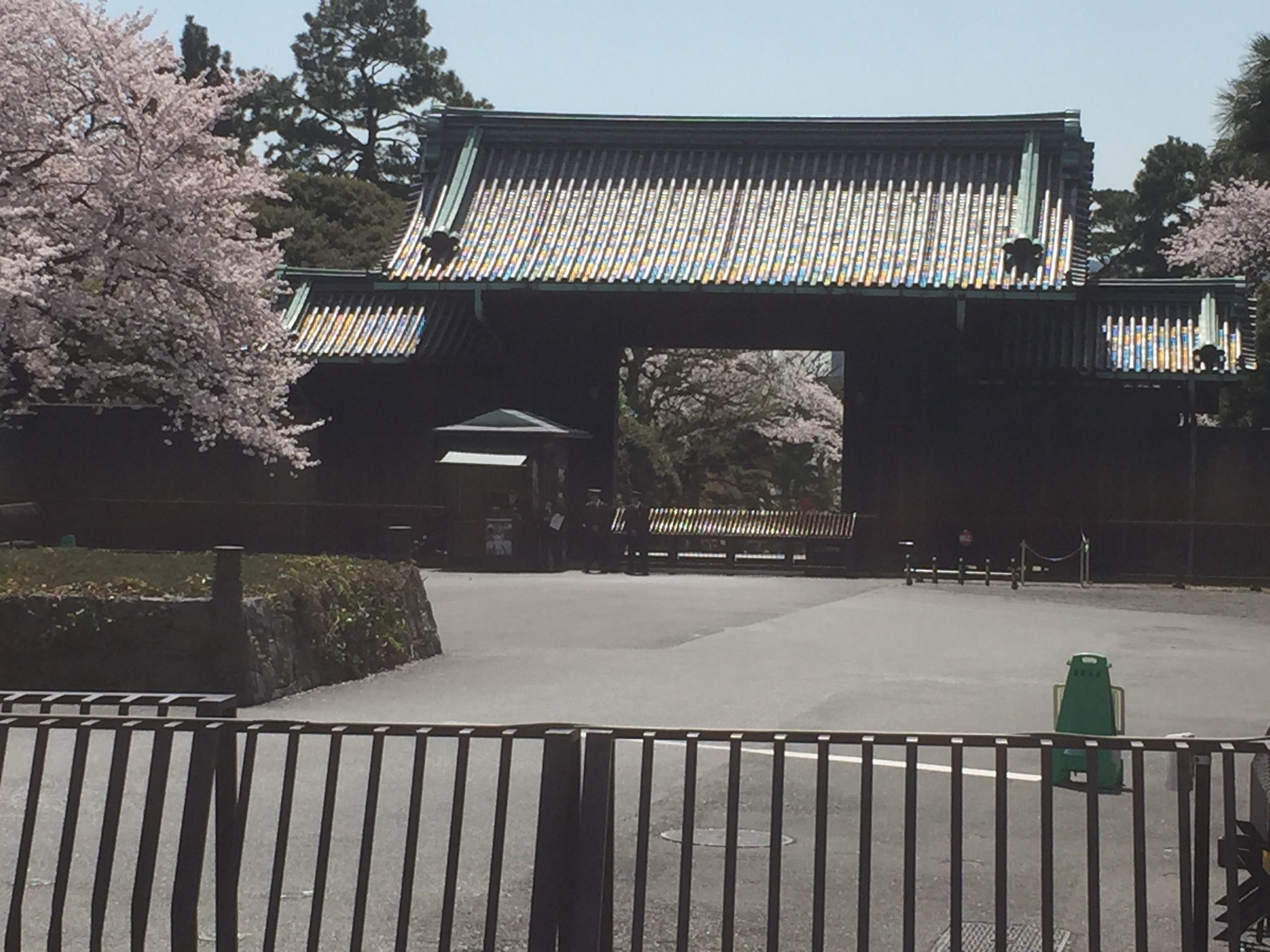 Voldgraven omkring Imperial Palace, Chiyoda, april 2015