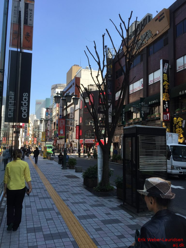 Gader i Shinjuku, april 2015