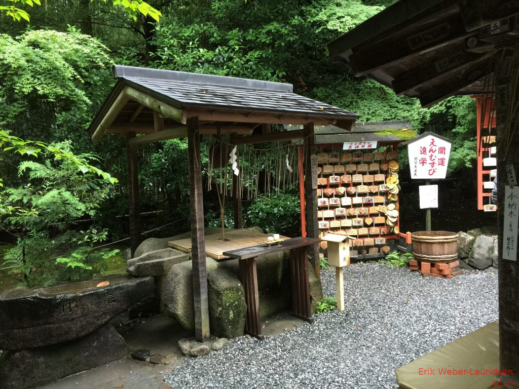 Tempel i bambus-skov i Arashiyama, Kyoto, 2016
