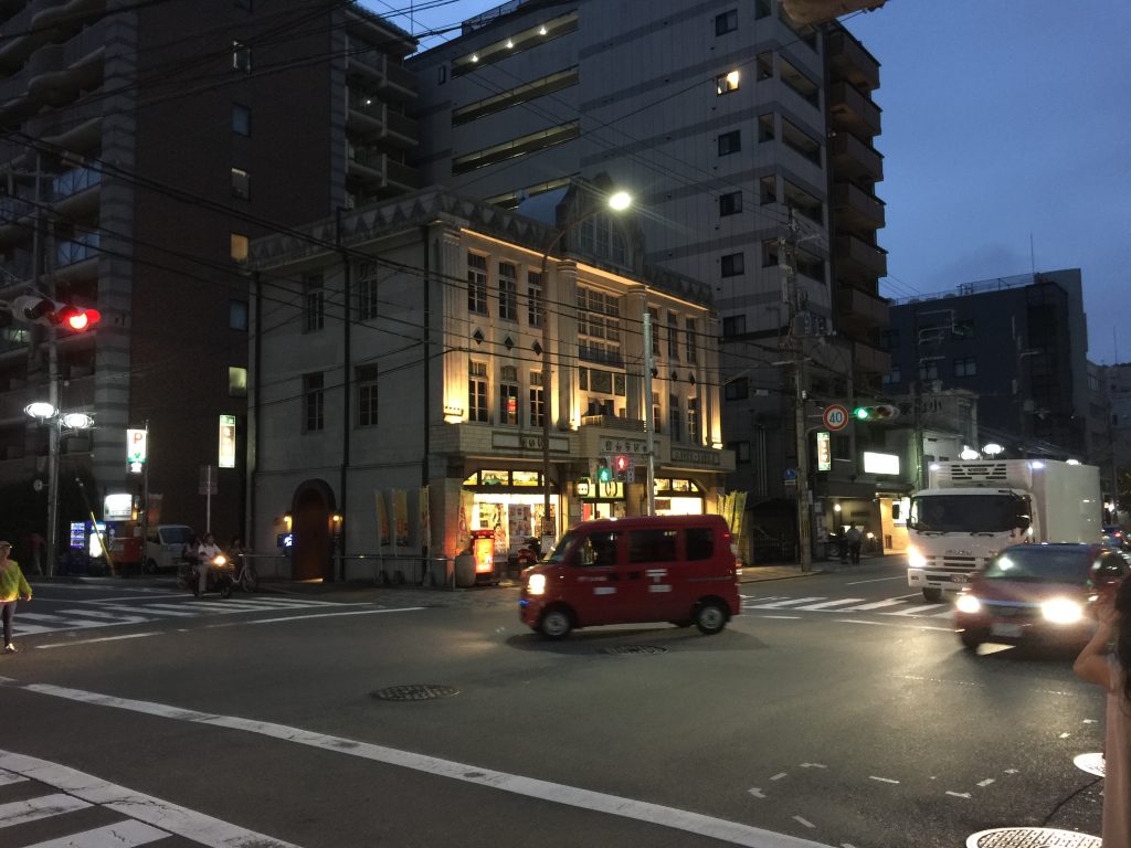Det indre Kyoto om natten, sommer 2016