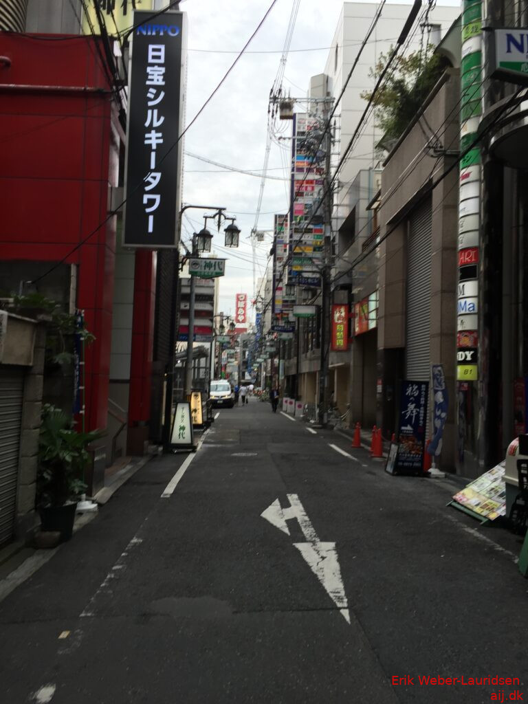 Sidegader i Osaka nær Dotonbori, sommer 2016