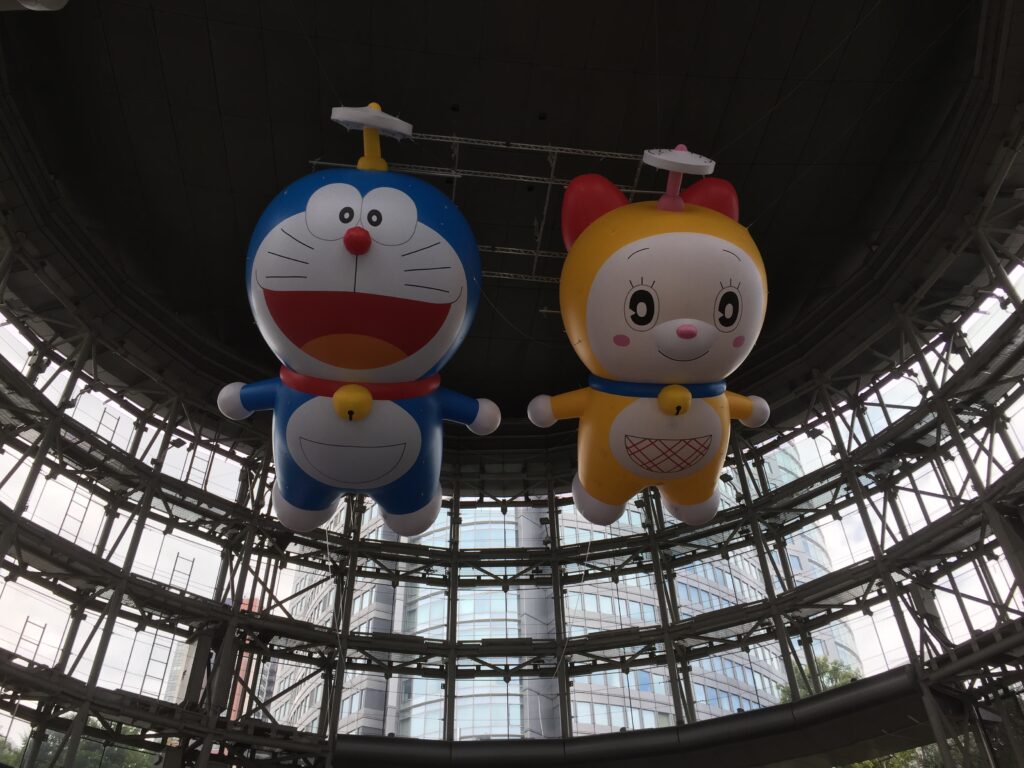 Roppongi Hills med Doraemon, sommer 2016