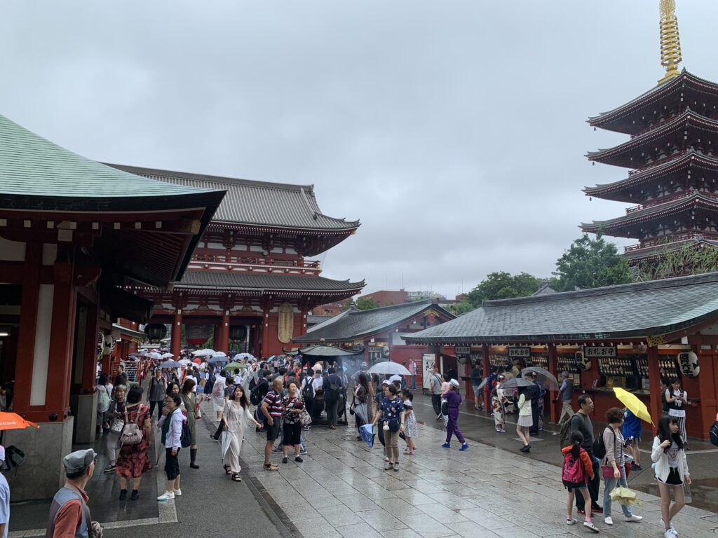 Senso-ji, sommer 2019