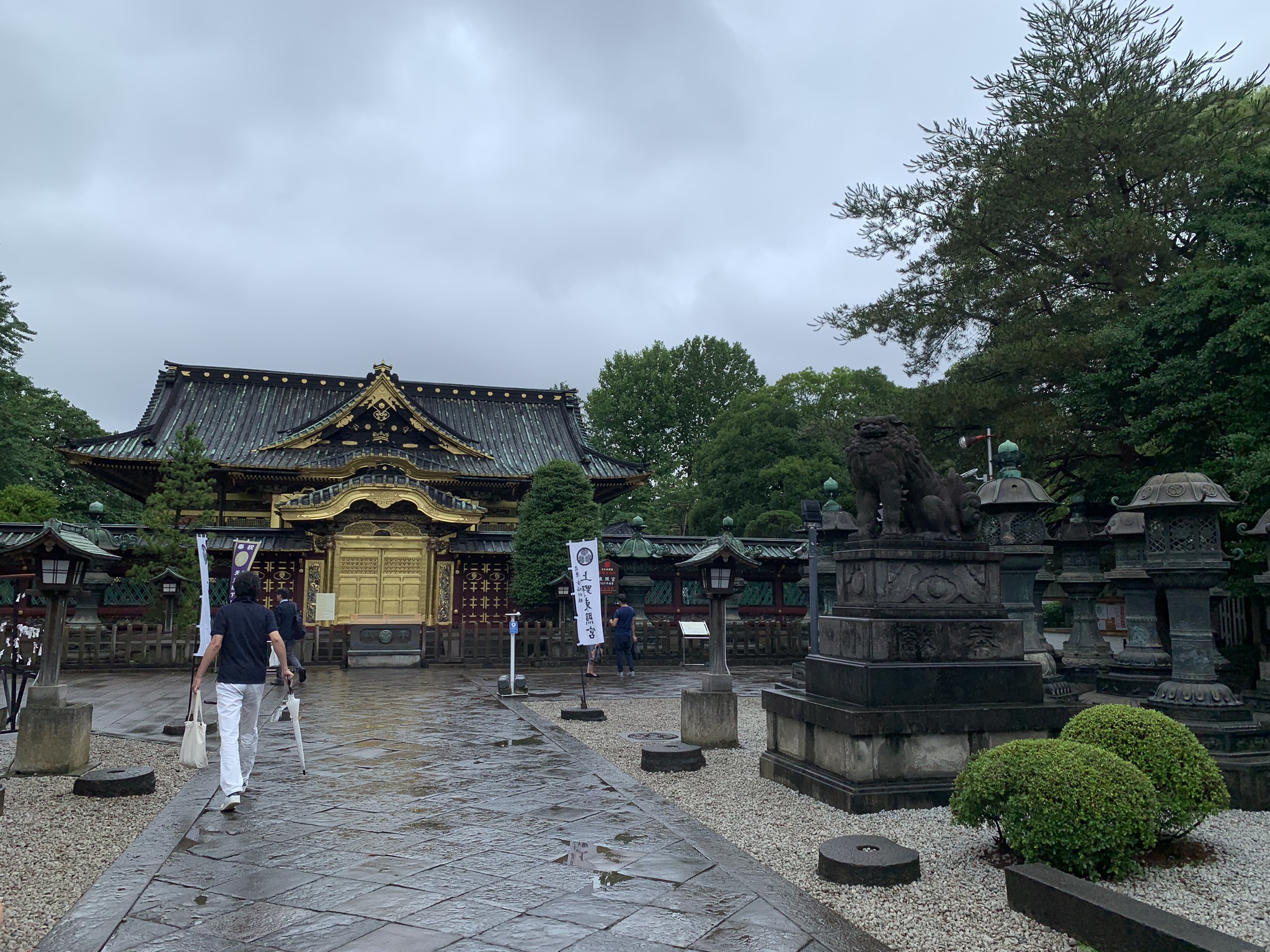 Tempel i Ueno Park, sommer 2019